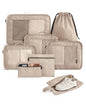 LIGHT FLIGHT 8 Set Packing Cubes for Travel, Cruise Ship Travel Essentials
