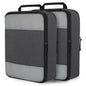 Compression Packing Cubes for Travel Packing Organizers, Mesh Black, XL
