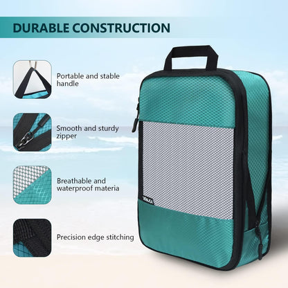 Compression Packing Cubes for Suitcases,Travel Essentials, Lightweight Luggage Organizer Bags, Travel Cubes for Carry on