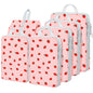 4 Set Compression Packing Cubes For Travel Bags Organizer For Luggage Suitcase Organizer, Compression Bags For Travel Accessories Luggage Storage Set (4 Pcs, Pink Leoparda)