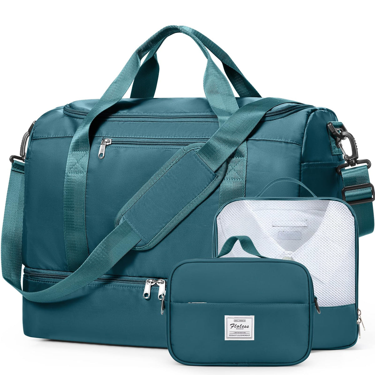 Extra Large Travel Duffel Bag, Carry-On Weekender Bags for Women Travel