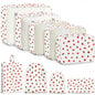 9 Set Packing Cubes for Travel Essentials - Lightweight Carry-On Luggage Organizer Bags with Shoe, Clothes & Laundry Bags for Airplane, Family & Business Travel, Leopard print