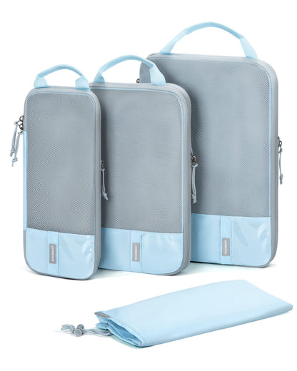BAGSMART Compression Packing Cubes for Travel Essentials