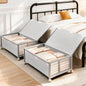 Fokyfok 2Pack Under Bed Storage Containers,12 inch Height,31 inch Long