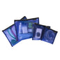 Travelon Set of 4 Mesh Pouches, Gray, 9.5 x 12.75 x 0.5