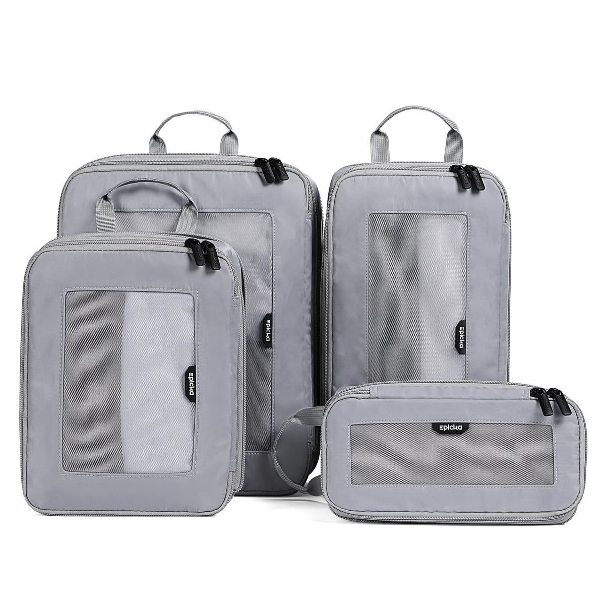 EPICKA TripCozy Compression Packing Cubes, 4 Set, Olive Green