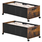 Wooden Under Bed Storage Drawer with Wheels for Space-Saving Storage