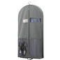 Lazebox 43" Travel Garment Bag with Accessories Zipper Pocket, Heavy Duty Suit Bag for Suits, Tuxedos, Dresses, Coats, Black, 1 pack