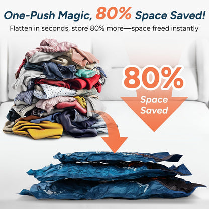 Oxford Fabric Vacuum Storage Bags for Travel, Tear & Scratch Resistant