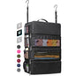 Suitcase Organizer, Hanging Travel Luggage Organizer Shelves Carry On Bag