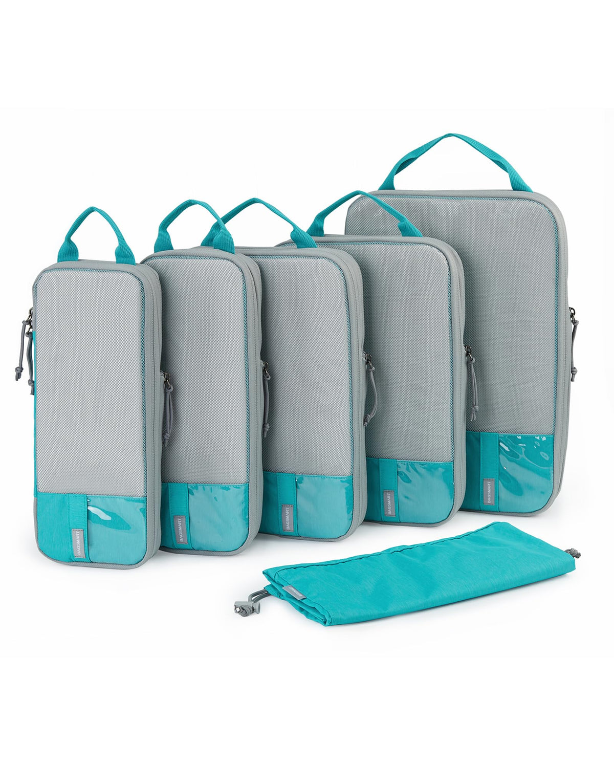 BAGSMART Compression Packing Cubes for Travel Essentials