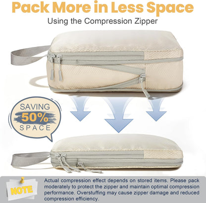 8-Set Compression Packing Cubes for Travel