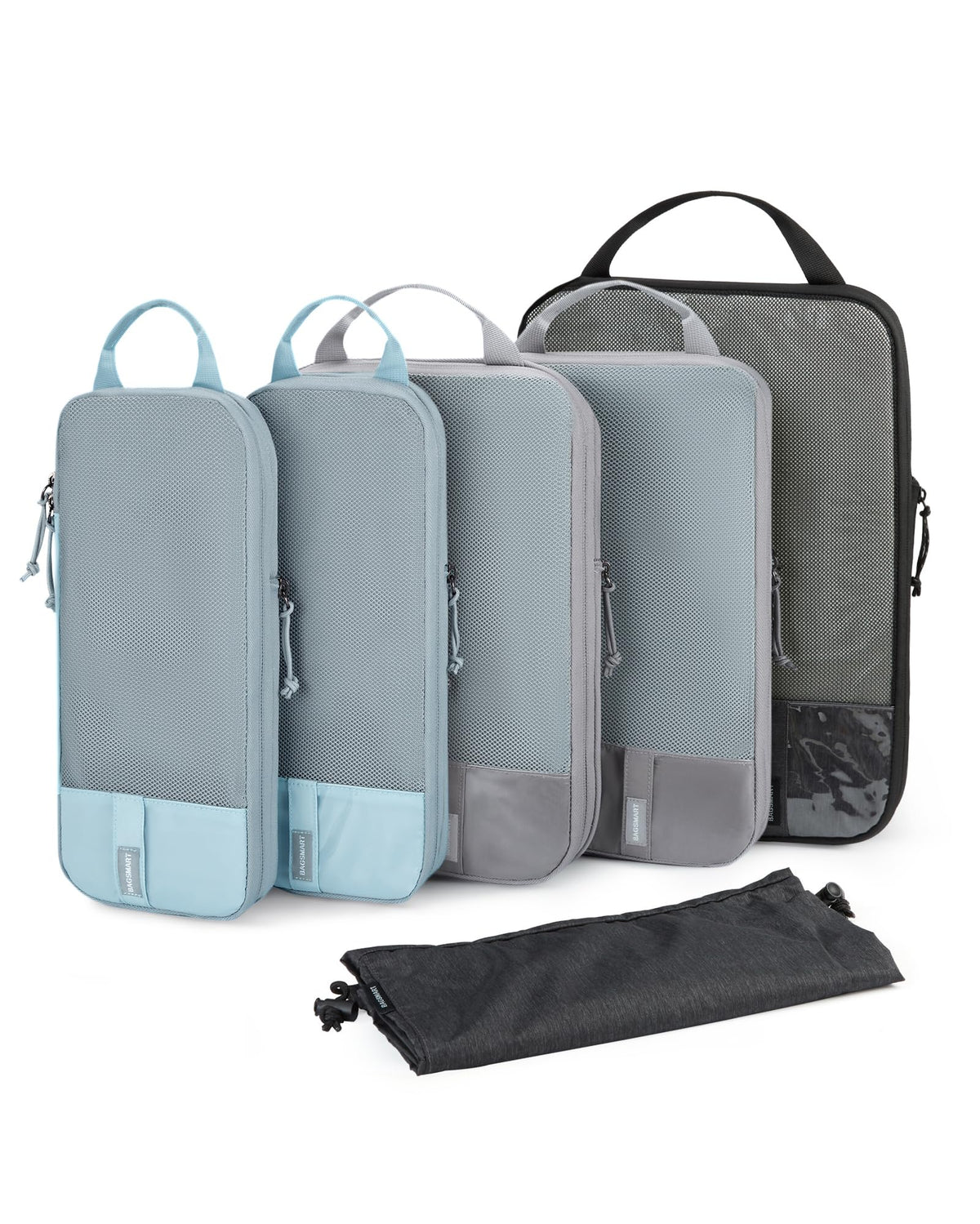 BAGSMART Compression Packing Cubes for Travel Essentials