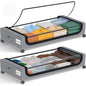 GoMaihe Under Bed Storage with Wheels 48L Grey 2-Pack