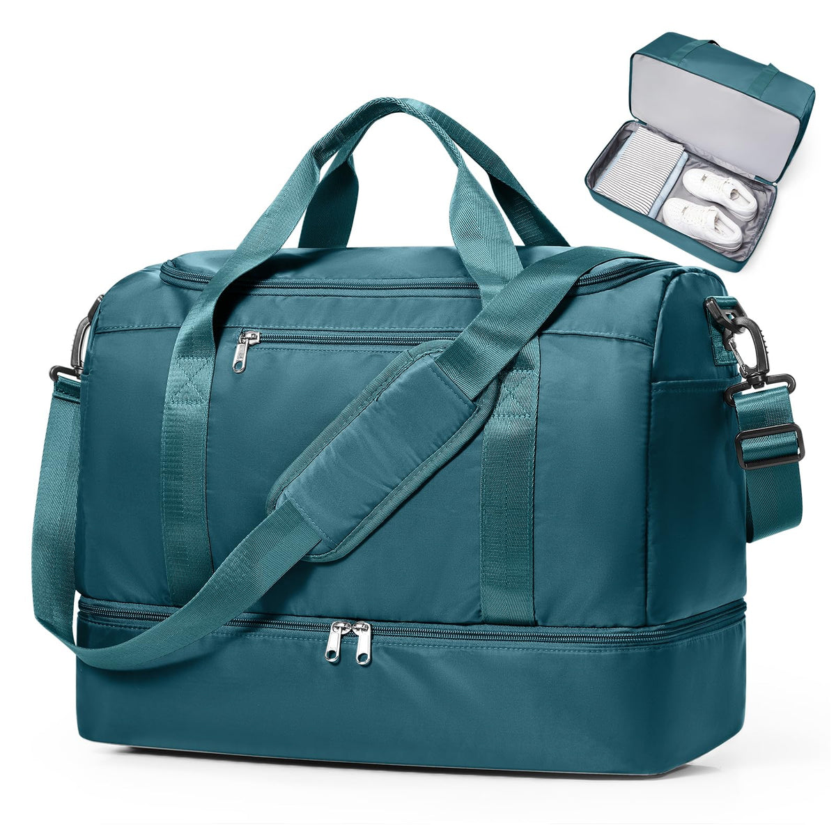 Extra Large Travel Duffel Bag, Carry-On Weekender Bags for Women Travel
