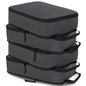 Compression Packing Cubes for Travel Packing Organizers, Mesh Black, XL