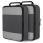 Compression Packing Cubes for Travel Packing Organizers, Mesh Black, XL
