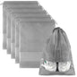 Clear Shoe Bags for Travel 5 PCS, Drawstring Travel Shoe Bags for Packing