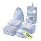 Vandel TSA-Friendly Packing Cubes for Carry On, Mesh Suitcase Organizer Bag