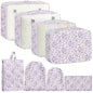 Packing Cubes for Travel - 8 Set Luggage Organizer Bags for Family, Mesh Breathable Packing Cubes for Suitcases Durable Travel Essentials Bags Set