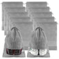 Clear Shoe Bags for Travel 5 PCS, Drawstring Travel Shoe Bags for Packing