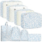 Packing Cubes for Travel - 8 Set Luggage Organizer Bags for Family, Mesh Breathable Packing Cubes for Suitcases Durable Travel Essentials Bags Set