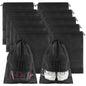 Clear Shoe Bags for Travel 5 PCS, Drawstring Travel Shoe Bags for Packing