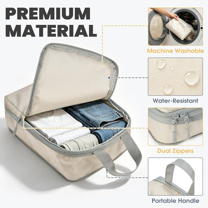 8-Set Compression Packing Cubes for Travel