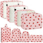 Packing Cubes for Travel - 8 Set Luggage Organizer Bags for Family, Mesh Breathable Packing Cubes for Suitcases Durable Travel Essentials Bags Set