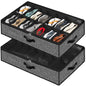 Under Bed Storage Organizer for Closet 2pc-24 Pairs Shoe Boxes