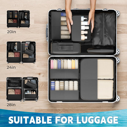 8 Set Packing Cubes for Travel,Luggage Organizers for Travel Accessories