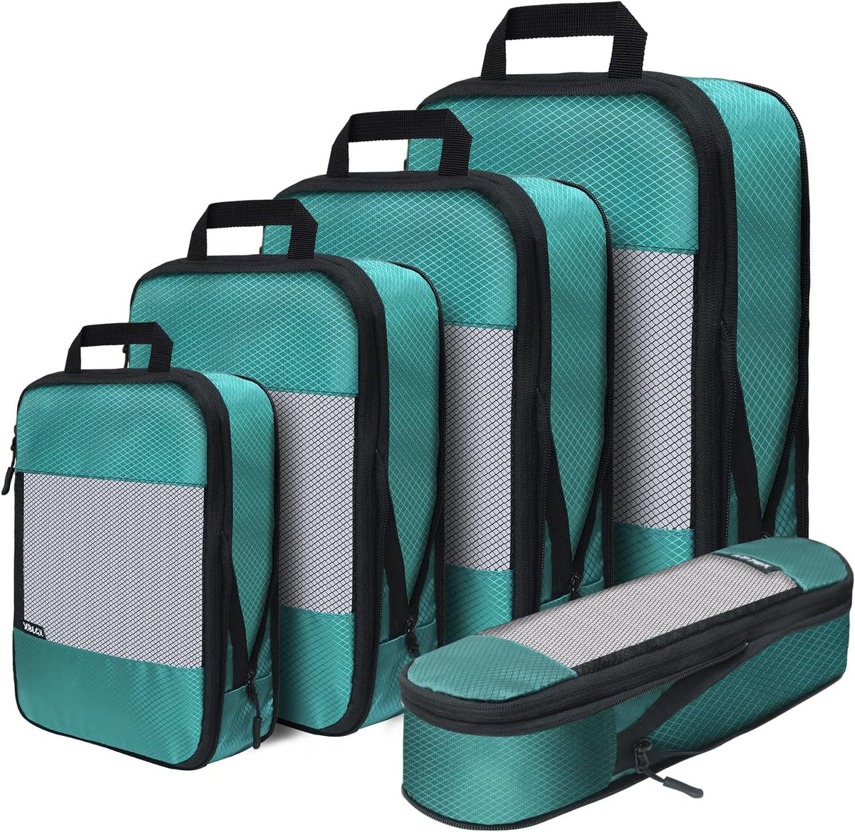 Compression Packing Cubes for Suitcases,Travel Essentials, Lightweight Luggage Organizer Bags, Travel Cubes for Carry on