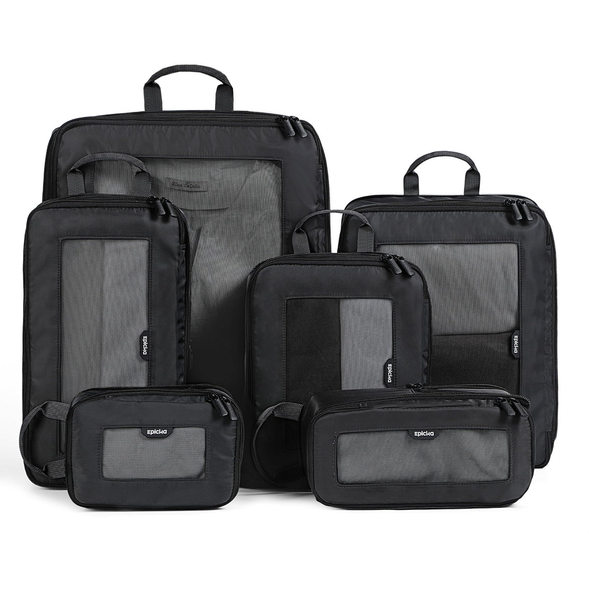 EPICKA TripCozy Compression Packing Cubes, 4 Set, Olive Green