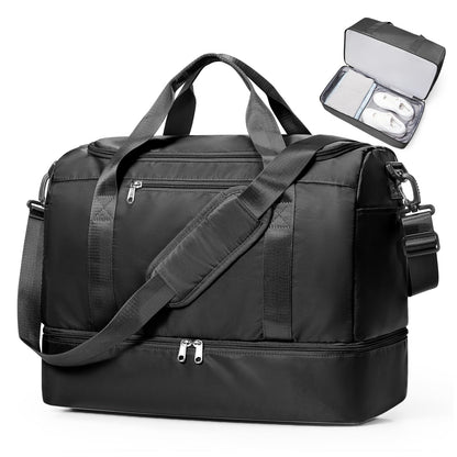 Extra Large Travel Duffel Bag, Carry-On Weekender Bags for Women Travel