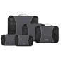 GOX Ultra Light 5 piece Packing Cubes Travel Luggage Organizer 1 Large 2 Medium 2 Small