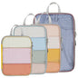 Cambond Mesh Compression Packing Cubes for Travel - 4 Set Organizer, Purple
