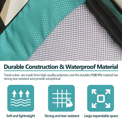 Compression Packing Cubes for Suitcases,Travel Essentials, Lightweight Luggage Organizer Bags, Travel Cubes for Carry on
