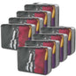 Silkfly 4 Pcs XL Packing Cube for Travel Luggage,Simple,Gray