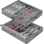 INAYA Under Bed Shoe Storage Organizer Set of 2, Fits up to 32 Pairs